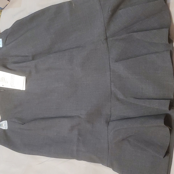 GOODYOUNG Women Work lined Business Pencil Skirt with ruffles - Picture 3 of 10